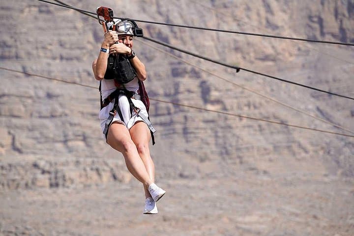 Jebel Jais Zipline: World's Longest Sky Tour from Dubai to Ras Al Khaimah photo 3