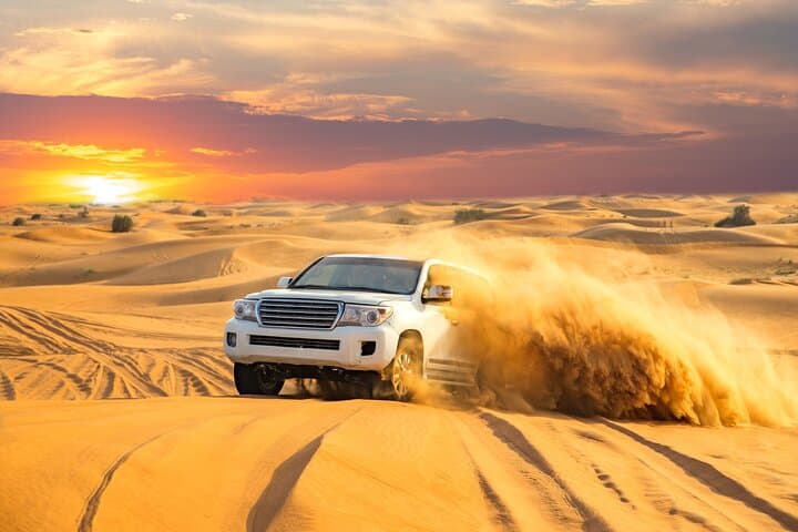 Premium Dubai Desert Safari: Evening Red Dunes, Camel Ride & Live BBQ photo 2