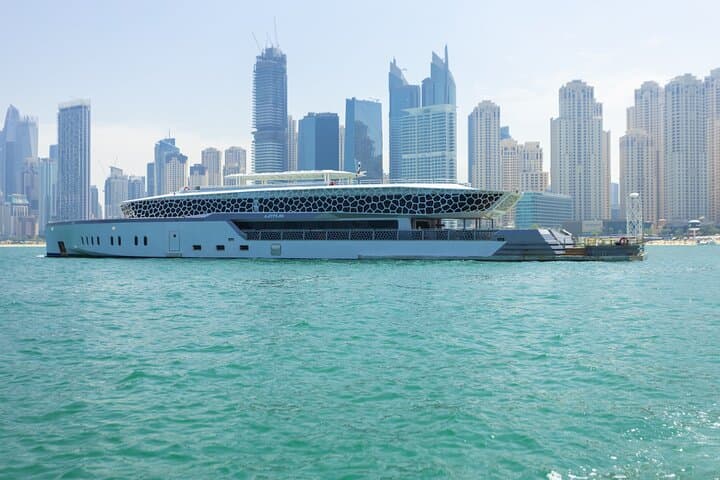 Dubai Mega Yacht Dinner Cruise: Marina Skyline & Live Entertainment photo 3