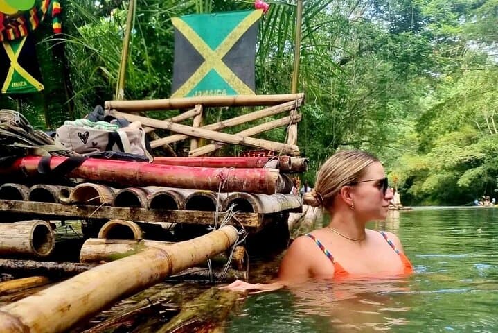 Lethe River Bamboo Rafting: Montego Bay's Relaxing River Ride with Champagne & Limestone Foot Massage photo 4