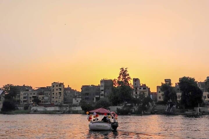 Donut Felucca Ride on the Nile — Private 1-Hour Cairo Boat Experience