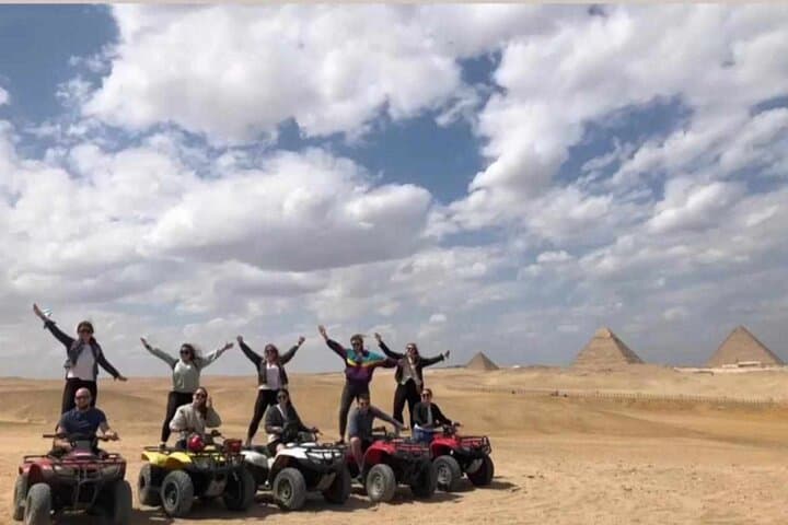Quad Bike Around the Pyramids of Giza — Desert ATV Safari Near Cairo photo 6