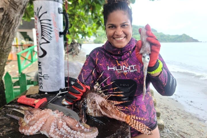 Snorkel, Spearfish & Beach BBQ in Trinidad — Private Ocean Adventure photo 3