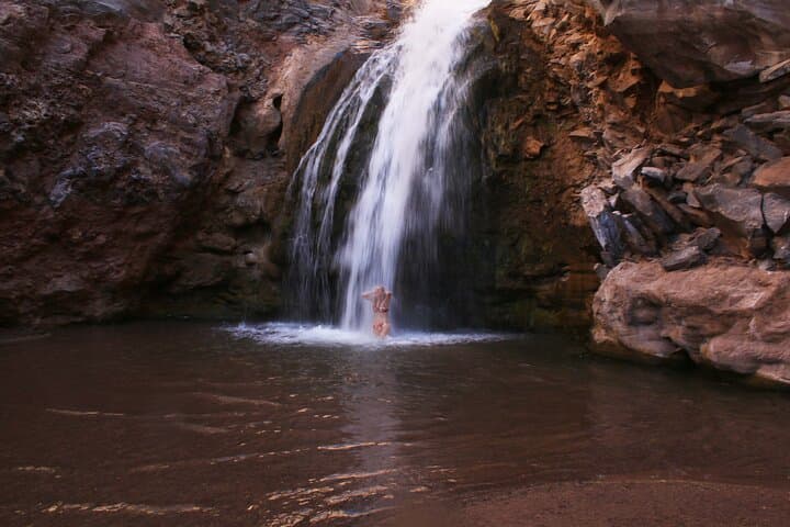 Hidden Waterfall Trekking Near San Pedro de Atacama — Vilama River Oasis photo 3