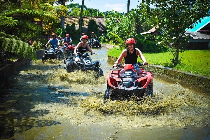 Ubud ATV Adventure: Tunnel, Waterfall & Rice-Field Quad Bike Ride photo 3