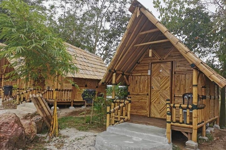 Bamboo Lakeside Glamping at Tadom Hill Resort: Rustic Comfort on a Malaysian Limestone Lake photo 1
