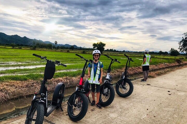 E-Scooter Through Kanchanaburi Rice Fields to the River Kwai Bridge photo 5