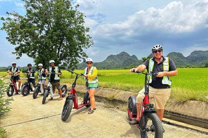 E-Scooter Through Kanchanaburi Rice Fields to the River Kwai Bridge photo 4