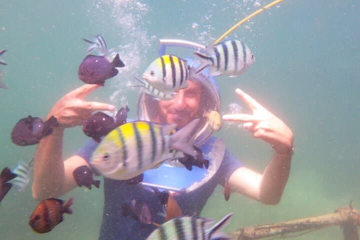 Nusa Dua Underwater Sea Walk: Guided Helmet Dive Experience in Bali