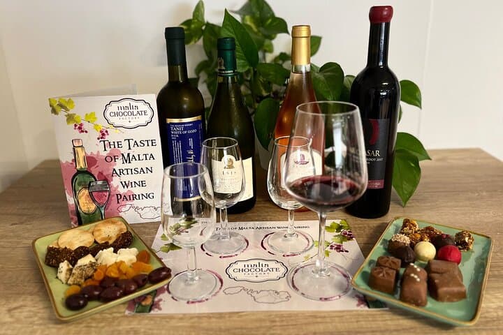 Ultimate Malta Chocolate Factory: Truffle-Making & Wine Pairing Experience