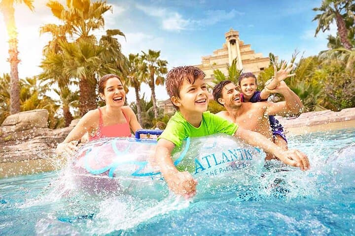 Atlantis Aquaventure Waterpark Dubai: Slides, Wave Pool & Lazy River