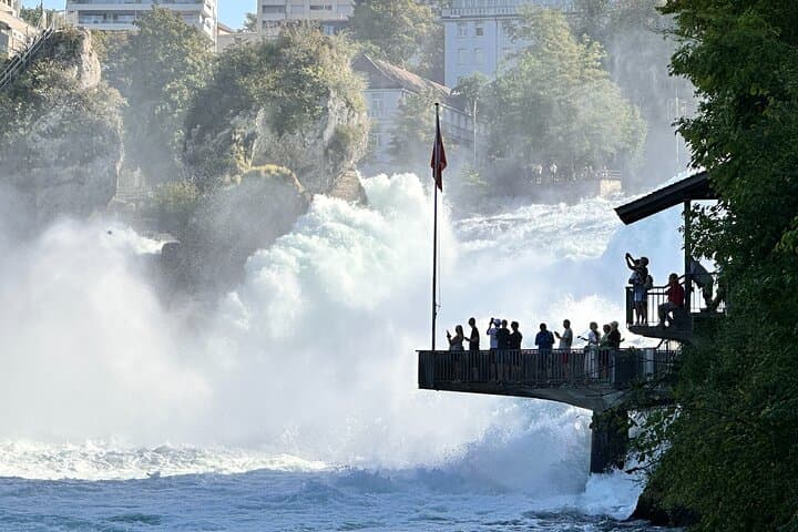 Rhine Falls Private Tour: Boat to the Rock, Munot Views & Schaffhausen Stroll photo 1