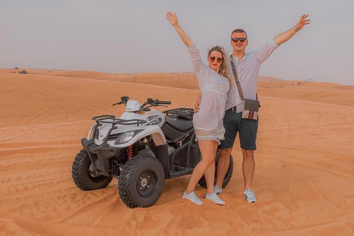 Morning Desert Safari in Dubai: Quad Biking, Sandboarding & Camel Ride photo 4