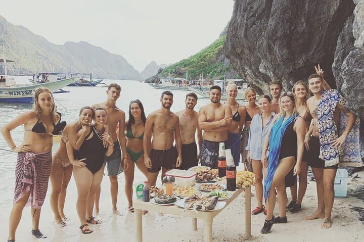 El Nido Tour D: Full-Day Island Hopping in Bacuit Bay with Beach Lunch photo 2