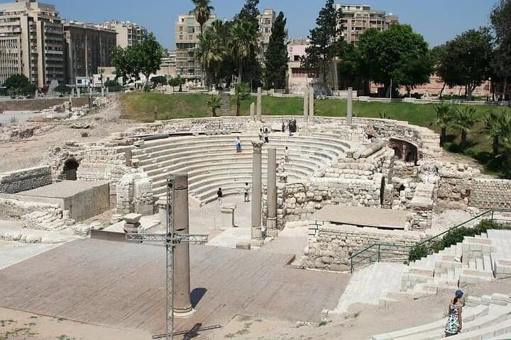 Full-Day Alexandria Tour From Cairo: Bibliotheca, Catacombs & Fort Qaitbay photo 2