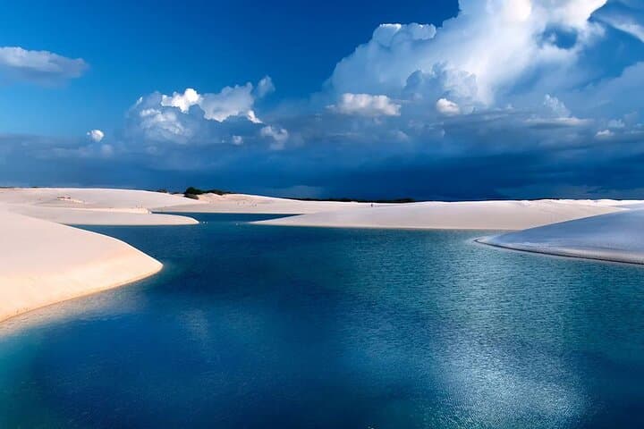 Half-Day Lagoa Azul and Lençóis Maranhenses Dune Tour from Barreirinhas