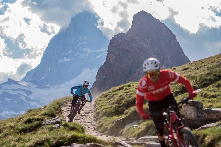 Zermatt Guided Mountain Bike Day with Adler Hitta Lunch (5 Hours)