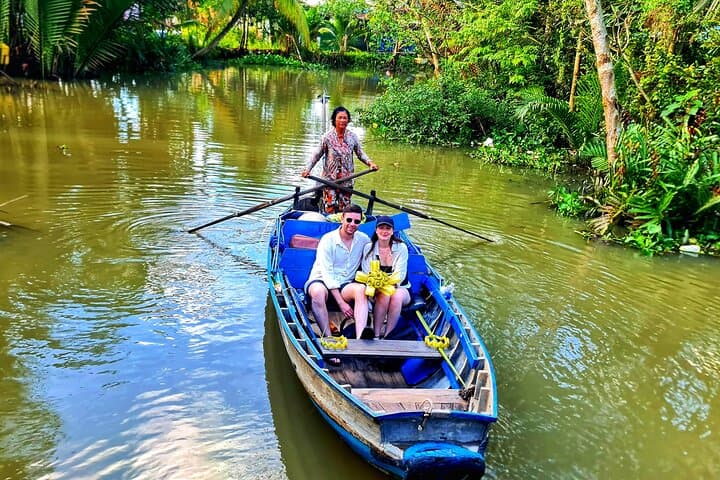 Cai Rang Sampan Cruise: Floating Market, Canal Labyrinth & Organic Cocoa Farm