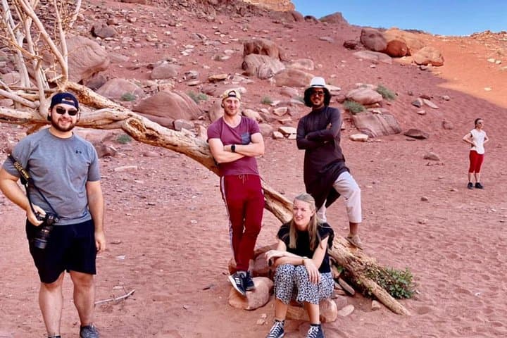 Wadi Rum 4-Hour Sunset Jeep Tour: Red Dunes, Khazali Canyon & Bedouin Tea photo 4