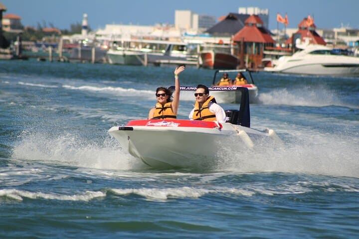 Drive Your Own Speedboat Through Nichupte Lagoon's Mangrove Canals photo 5