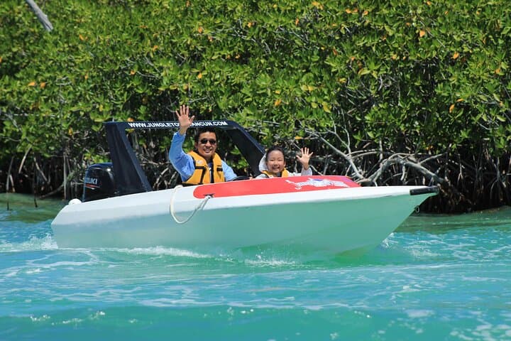 Drive Your Own Speedboat Through Nichupte Lagoon's Mangrove Canals photo 6