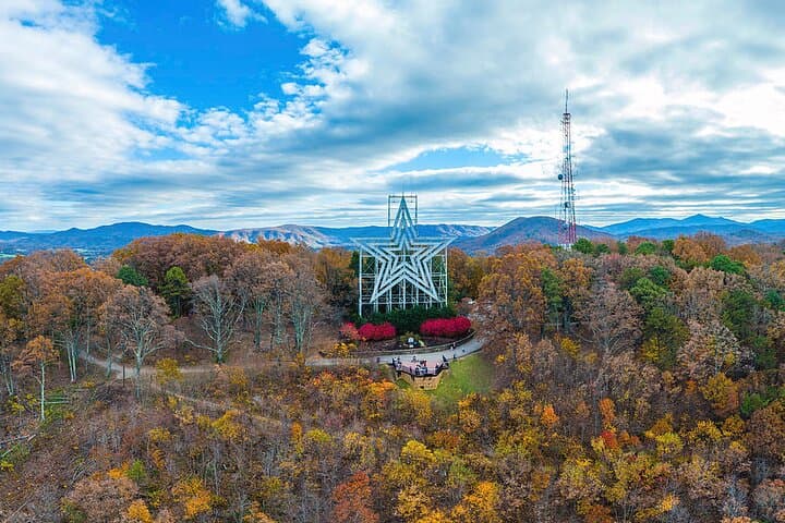 Ride Mill Mountain: Guided Mountain Bike Tour from the Roanoke Star