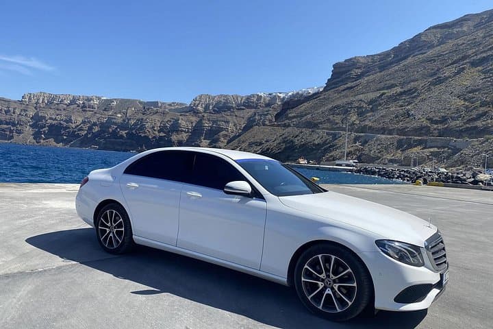 Santorini Limousine Private Half-Day Tour: Oia, Profitis Ilias & Black Beach photo 2