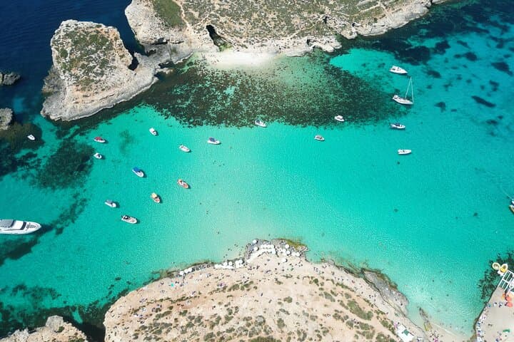 Private Boat Tour to Comino: Blue Lagoon, Crystal Lagoon & Hidden Caves photo 2