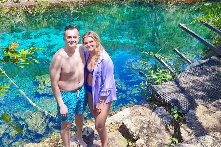 Explore Playa del Carmen Cenotes: 4-Hour Two-Cenote Swim & Culture Tour photo 1