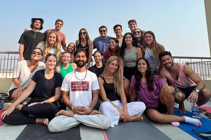 Sunrise Yoga on the Ganga Ghats: Mixed-Level Class in Varanasi photo 2