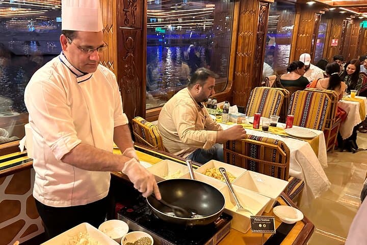 Dubai Dhow Dinner Cruise: Marina Skyline, Palm Views & Live Performances photo 4