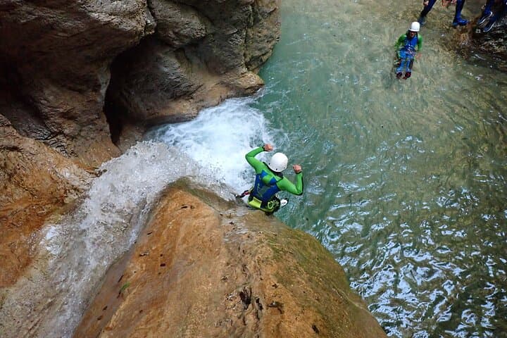 Summerrain Canyoning Full-Day Tour from Lake Garda — Beginner Friendly