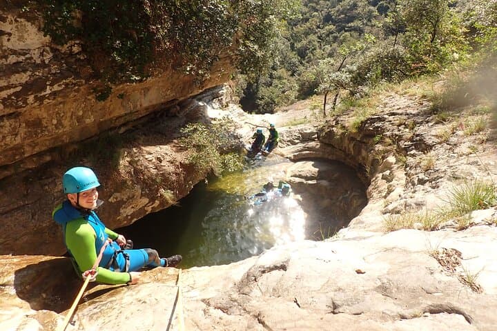 Vione Canyoning: Lake Garda 45m Abseil and 8m Jump Adventure photo 6
