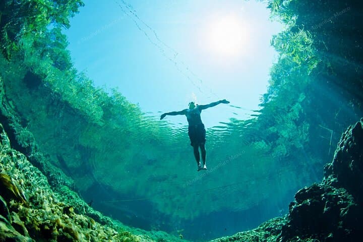 VIP Cenote Snorkeling in Taak Bi Ha & Nicte Ha — Private Tour from Tulum photo 4