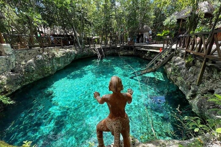 Explore Cenote Zemway & Zacil-Ha: Tulum Lagoon Day Tour with Transport photo 4