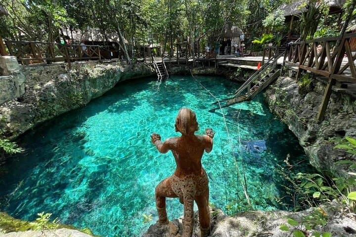 Kaan Luum Lagoon & Three Cenotes: Full-Day Eco-Adventure from Cancun or Playa del Carmen photo 2