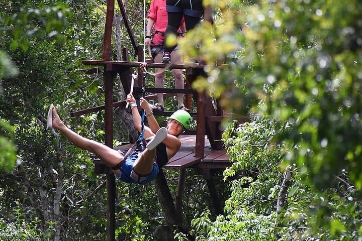 Zapote Cenotes Adventure: Zip Lines, Caverns & Swimming on Ruta de los Cenotes photo 2