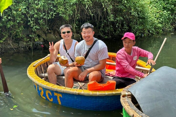Basket Boat Ride Through Bay Mau Water Coconut Forest — Hoi An Experience photo 2