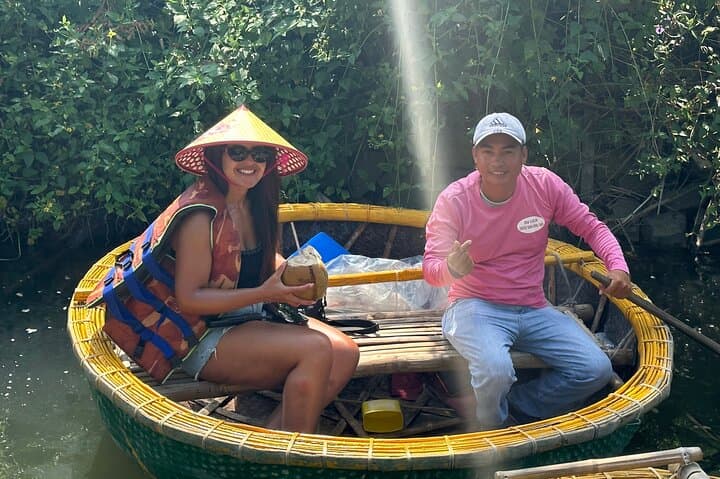 Basket Boat Ride Through Bay Mau Water Coconut Forest — Hoi An Experience photo 3