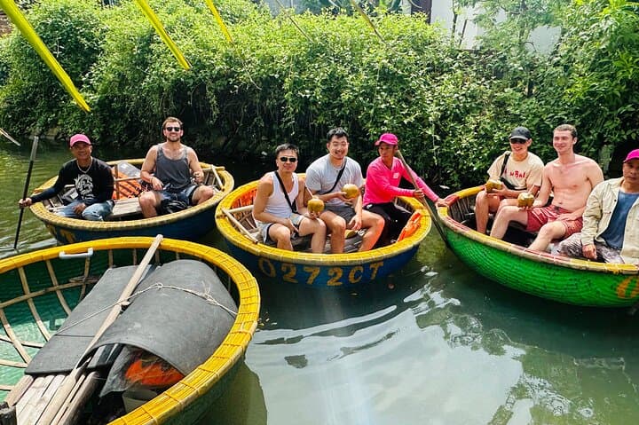 Basket Boat Ride Through Bay Mau Water Coconut Forest — Hoi An Experience photo 4
