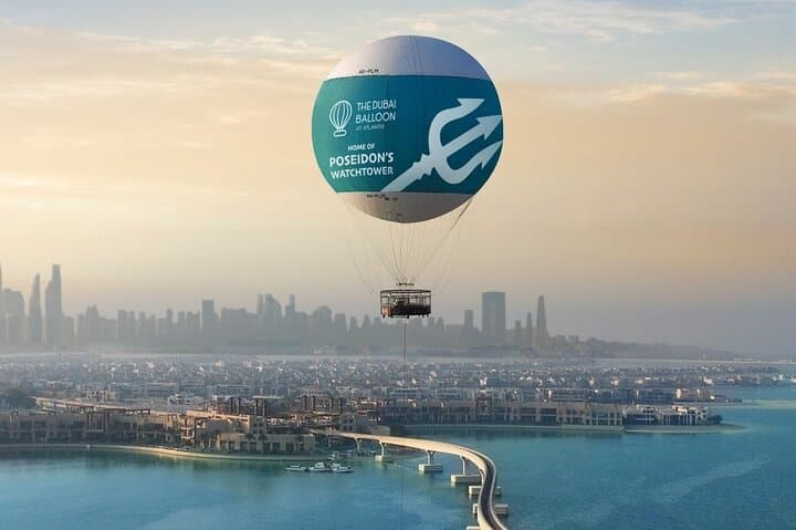 Dubai Balloon: 360° Skyline Flight Over Palm Jumeirah & Burj Khalifa