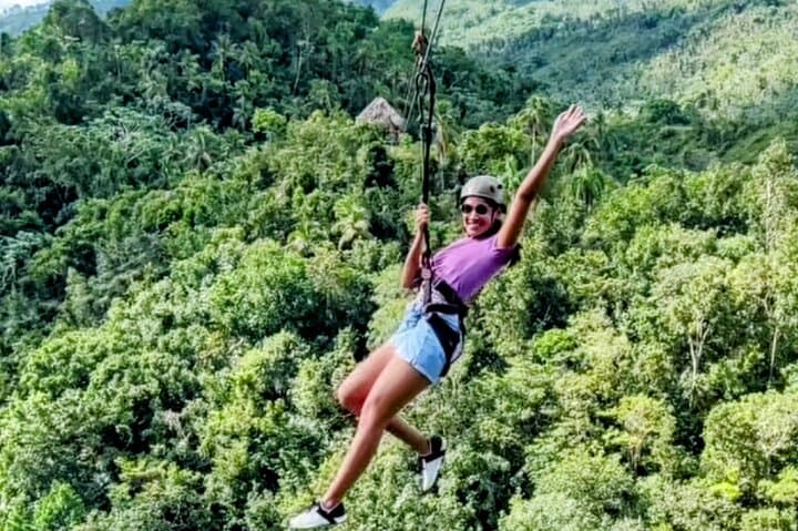 Amber Cove 5-Zipline & 7-Waterfalls Day Trip with Local Lunch photo 3