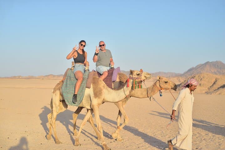 Hurghada Desert Sunset Safari: 4x4 Jeep, Camel Ride & Stargazing Experience photo 5