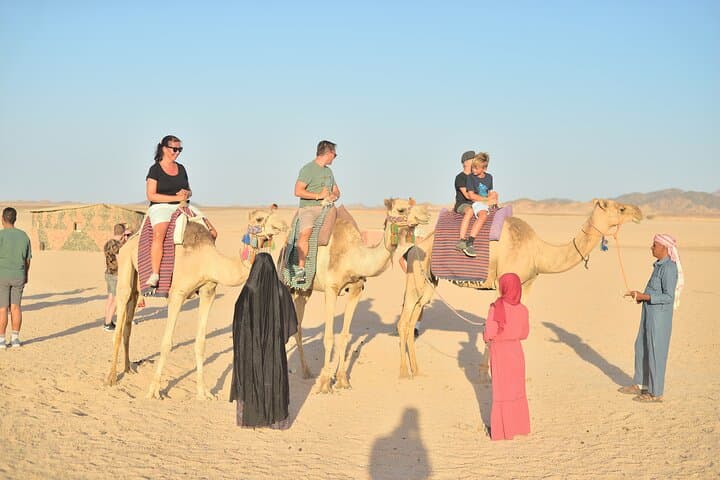 Hurghada Desert Sunset Safari: 4x4 Jeep, Camel Ride & Stargazing Experience photo 6