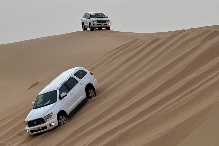 Abu Dhabi Evening Desert Safari with Dune Bashing, Camel Rides & BBQ photo 2