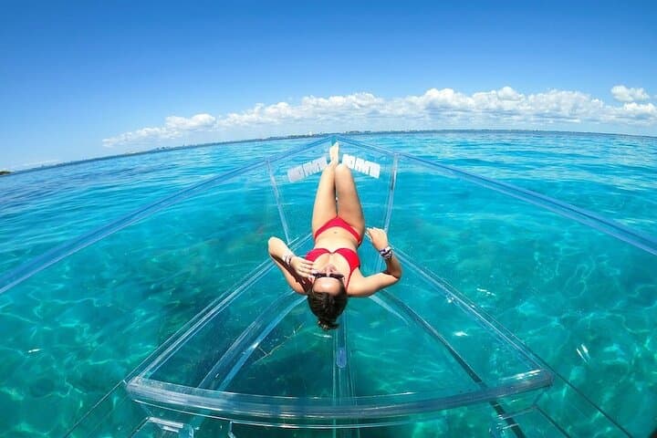Glass-Bottom Private Tour: Nichupté Lagoon & Cancun Reefs photo 6