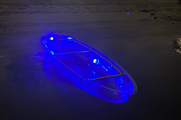 Night Kayaking in Dubai: Paddle Transparent Kayaks Under the Burj Khalifa photo 6