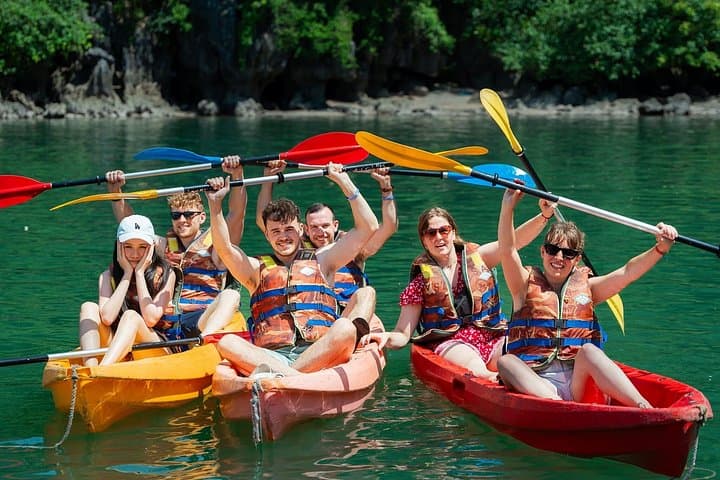 Halong Bay Day Cruise: Kayaking, Titov Island & Surprise Cave from Hanoi photo 4