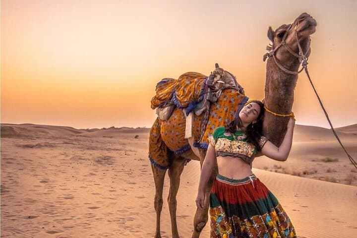 Sunset Camel Safari in Jaisalmer: Half-Day Thar Desert Adventure with Kuldhara Visit photo 4