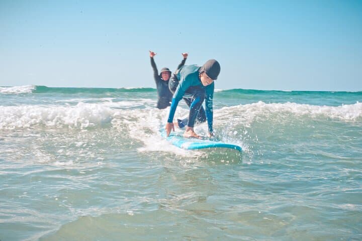 Family Surf Lessons in Fuerteventura: Kids' Beginner Surf Course on Gentle Beaches